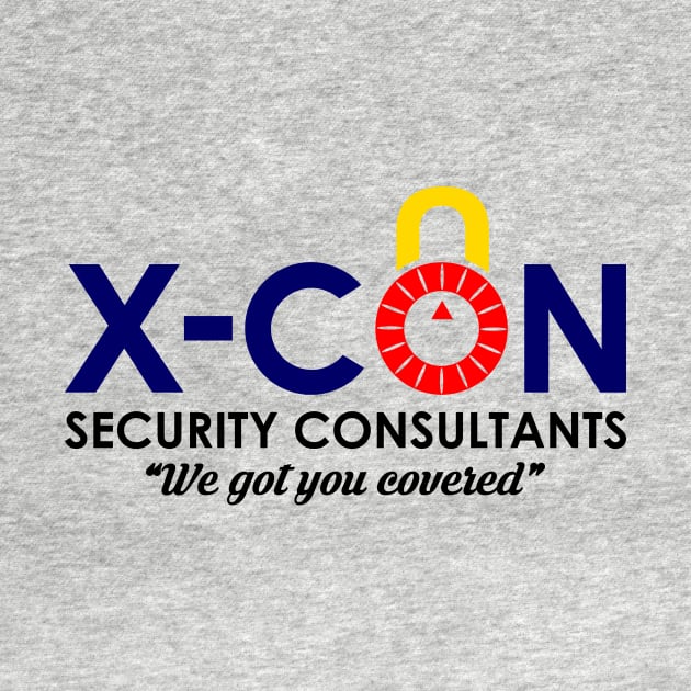 X-Con Security Logo by Vault Emporium